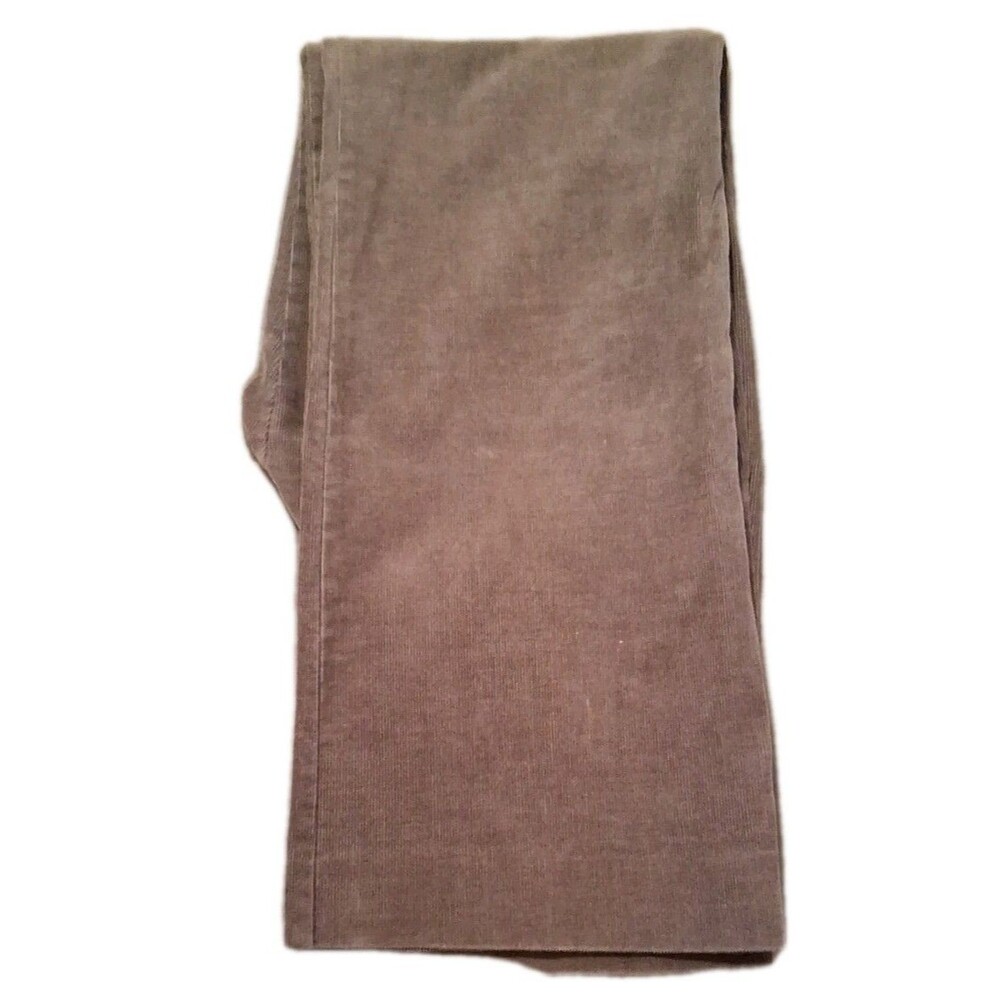 J. Crew Women's Taupe Corduroy Pants City Fit Size 6 Mid Rise Straight - Picture 5 of 16